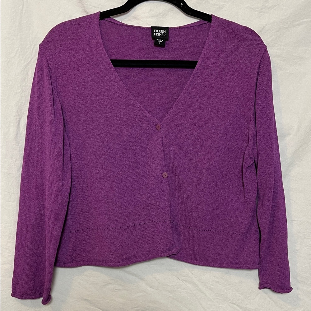 Eileen Fisher Vintage Cardigan Size Large